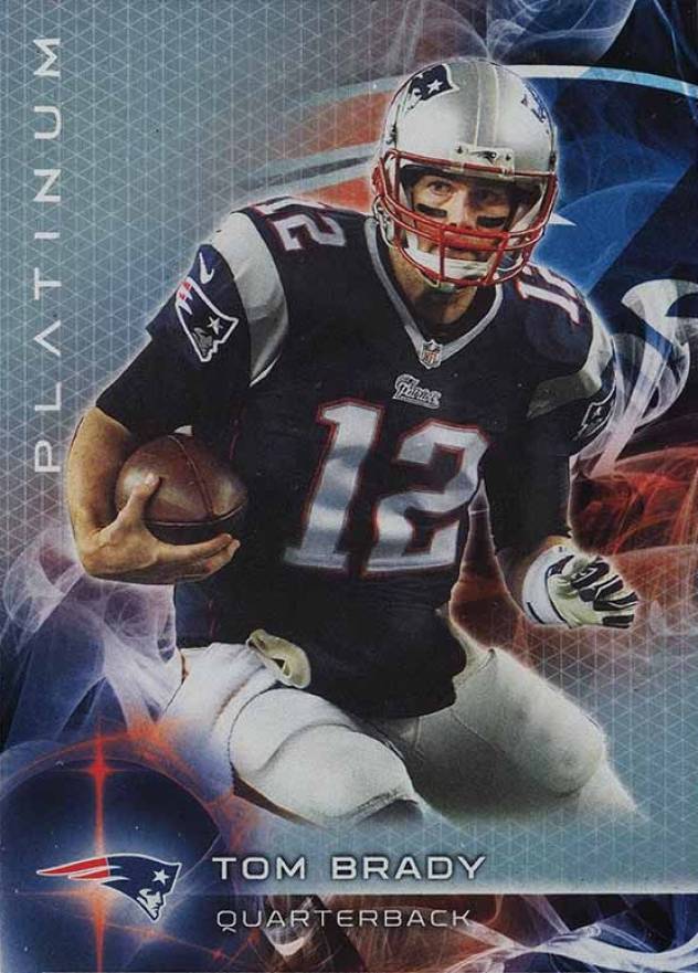 2015 Topps Platinum Tom Brady #5 Football Card