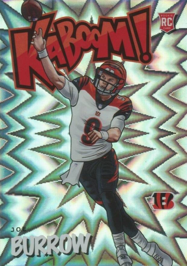 2020 Panini Absolute Kaboom! Joe Burrow #KJB1 Football Card