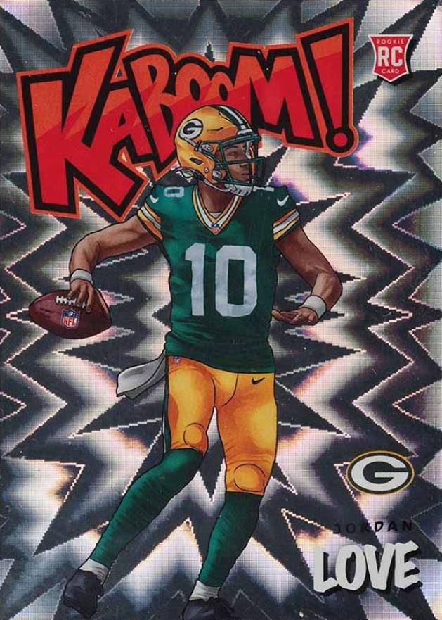 2020 Panini Absolute Kaboom! Jordan Love #KJL2 Football Card