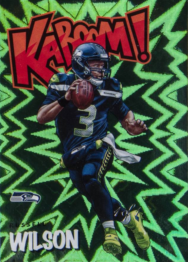 2020 Panini Absolute Kaboom! Russell Wilson #KRW Football Card