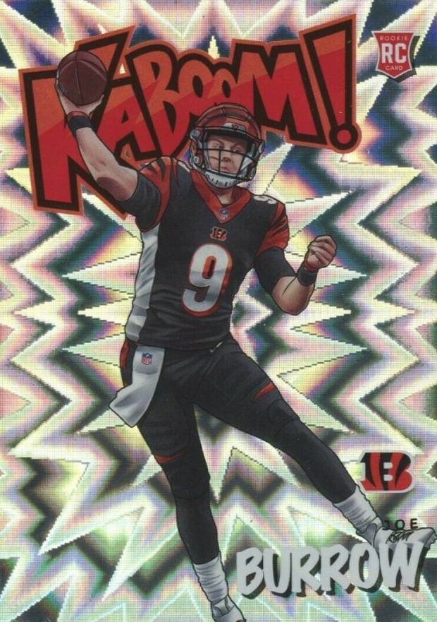 2020 Panini Absolute Kaboom! Joe Burrow #KJB2 Football Card