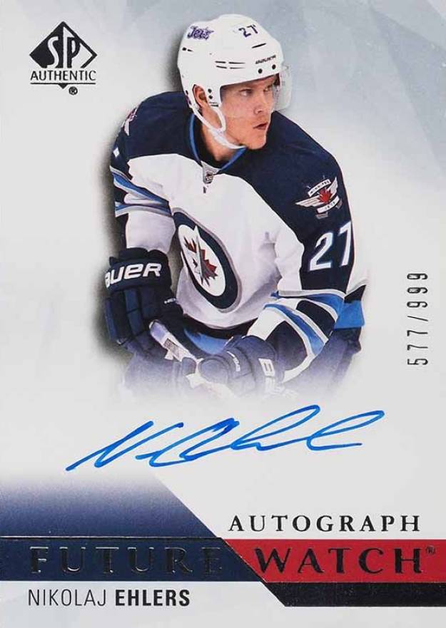 2015 SP Authentic  Nikolaj Ehlers #285 Hockey Card