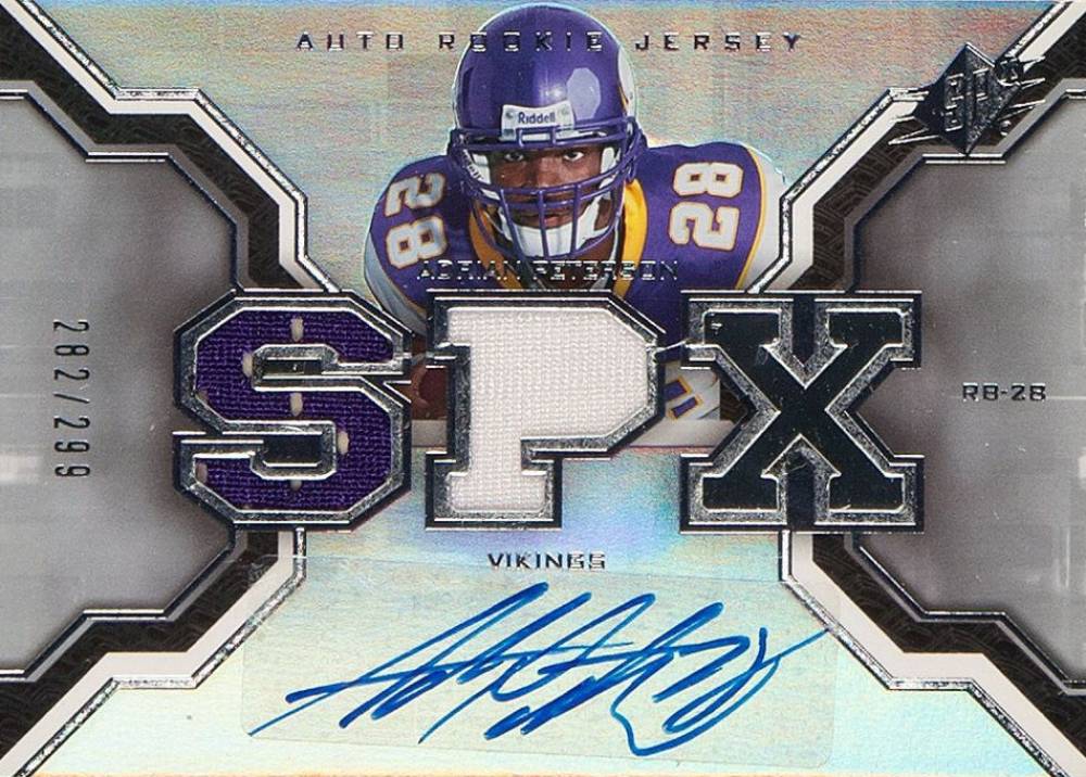 2007 SPx  Adrian Peterson #218 Football Card