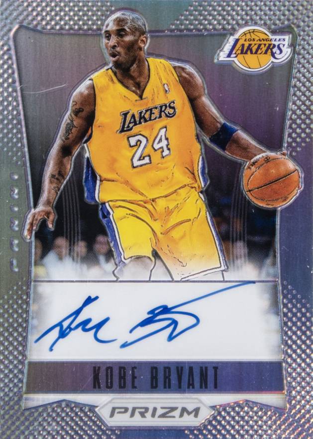 2012 Panini Prizm Autographs Kobe Bryant #1 Basketball Card