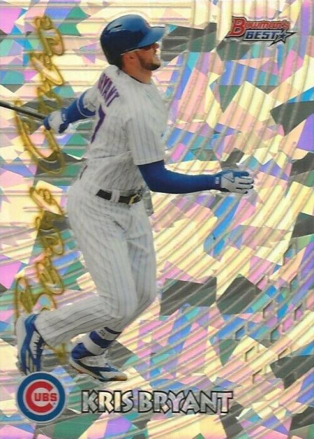 2017 Bowman's Best 1997 Best Cuts Kris Bryant #KB Baseball Card