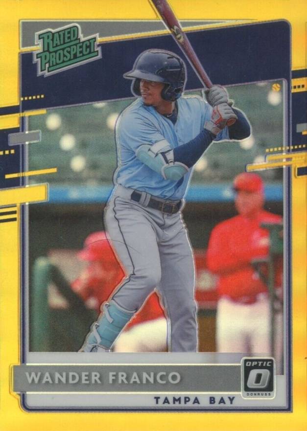 2020 Panini Donruss Optic Rated Prospects Wander Franco #RP1 Baseball Card