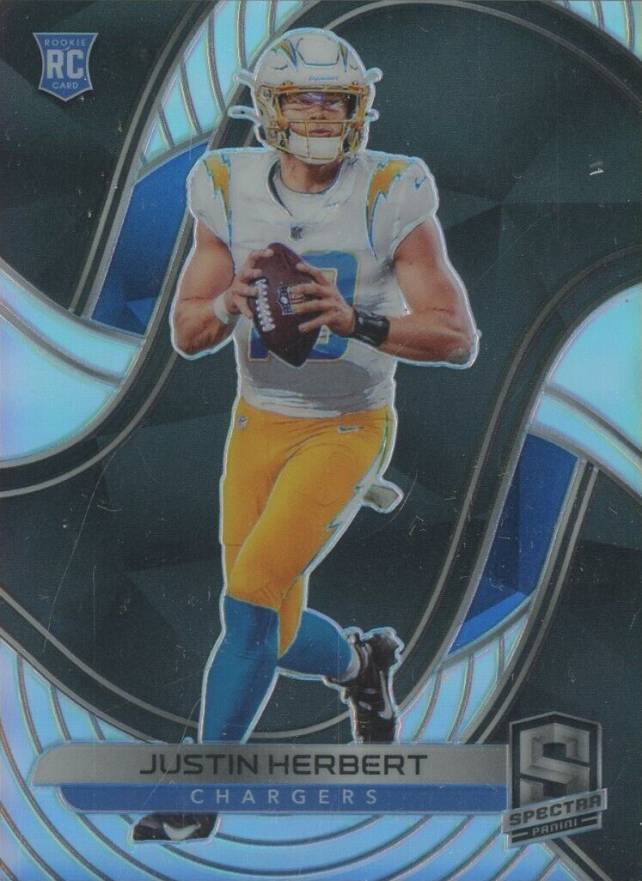 2020 Panini Spectra Justin Herbert #138 Football Card