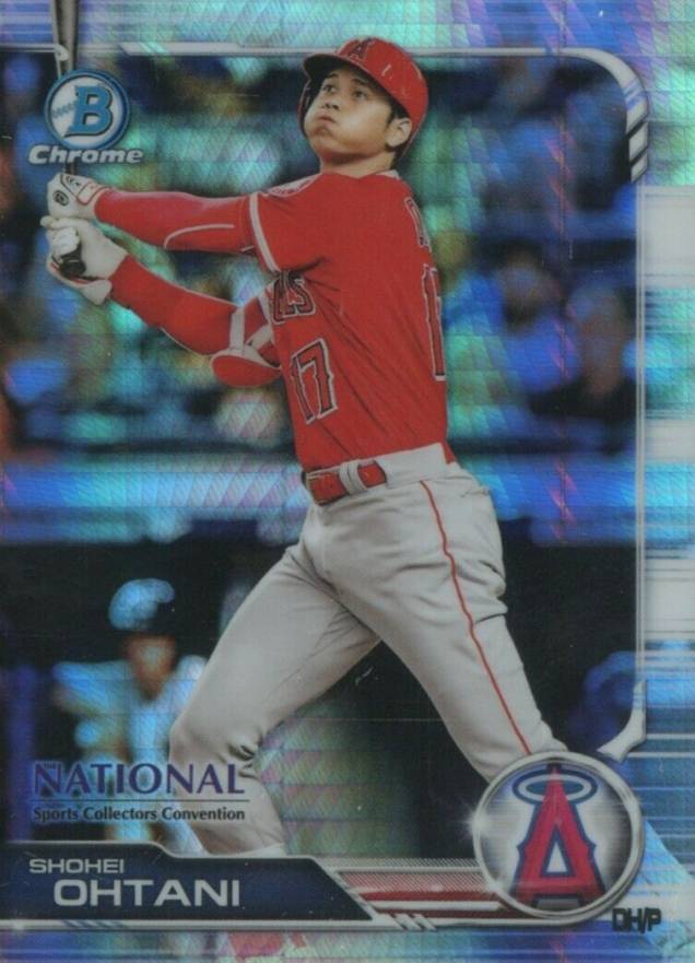 2019 Bowman Chrome National Convention Shohei Ohtani #BNRSO Baseball Card