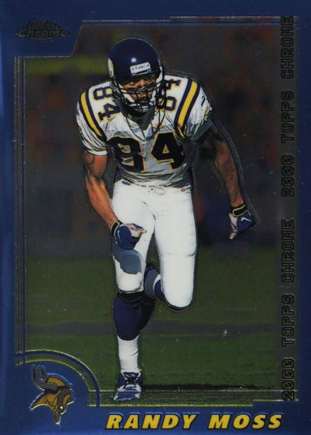 2000 Topps Chrome Randy Moss #65 Football Card