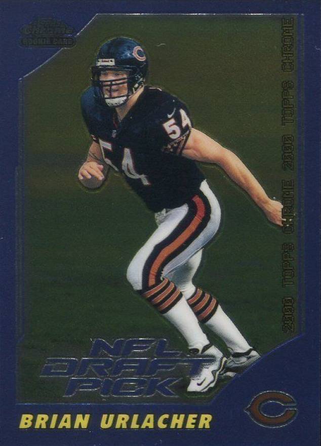 2000 Topps Chrome Brian Urlacher #253 Football Card