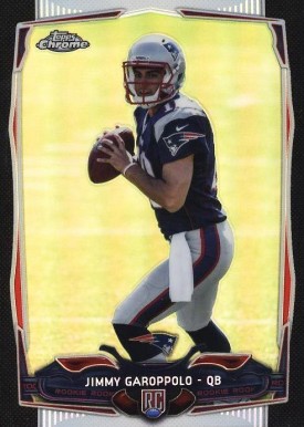 2014 Topps Chrome Jimmy Garoppolo #150 Football Card