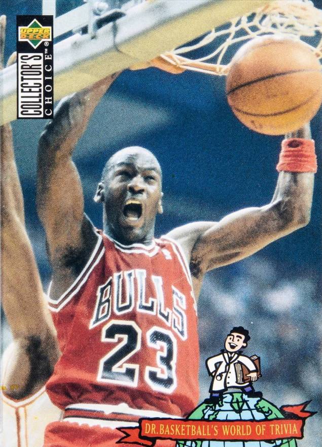 1994 Collector's Choice International Michael Jordan #402 Basketball Card