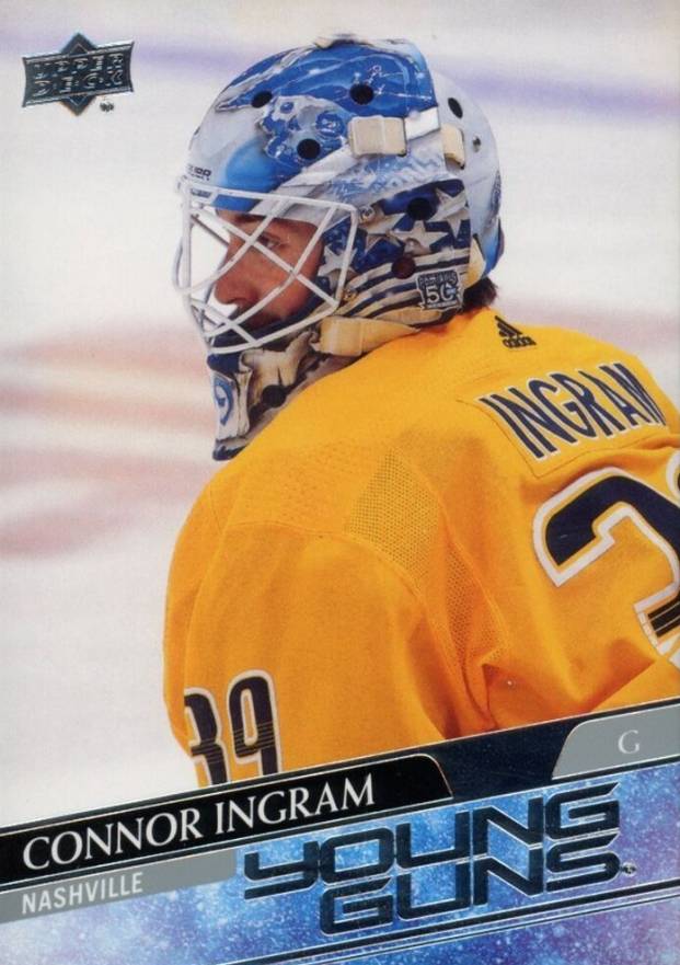 2020 Upper Deck Connor Ingram #223 Hockey Card