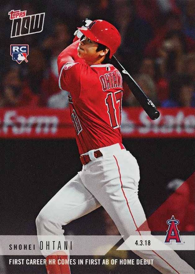 2018 Topps Now  Shohei Ohtani #32 Baseball Card