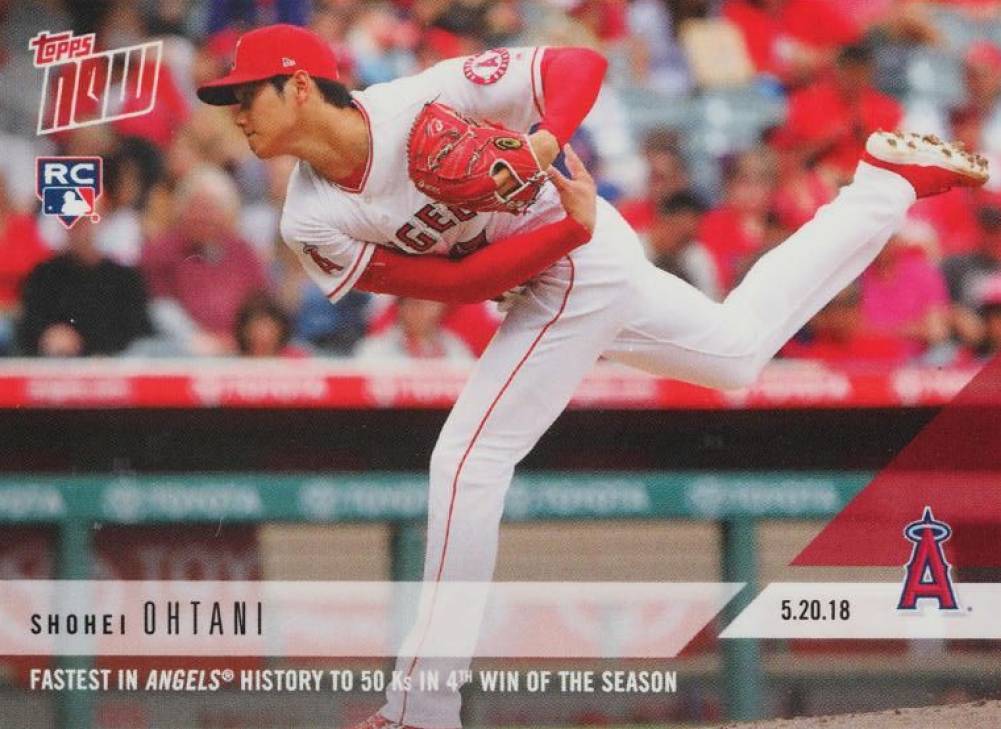 2018 Topps Now  Shohei Ohtani #234 Baseball Card