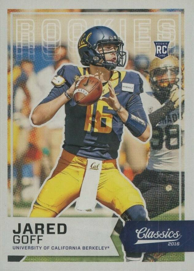 2016 Panini Classics Jared Goff #262 Football Card