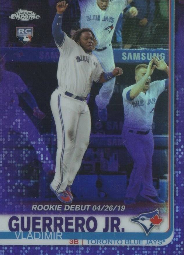 2019 Topps Chrome Update  Vladimir Guerrero Jr. #58 Baseball Card