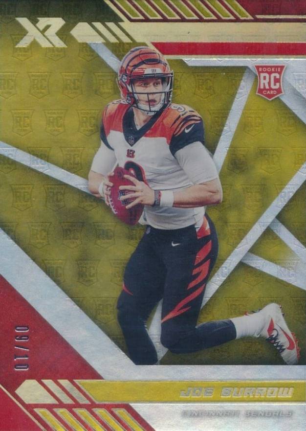 2020 Panini XR Joe Burrow #101 Football Card