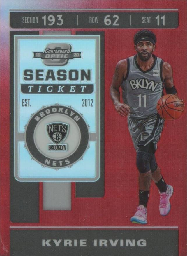 2019 Panini Contenders Optic Kyrie Irving #22 Basketball Card