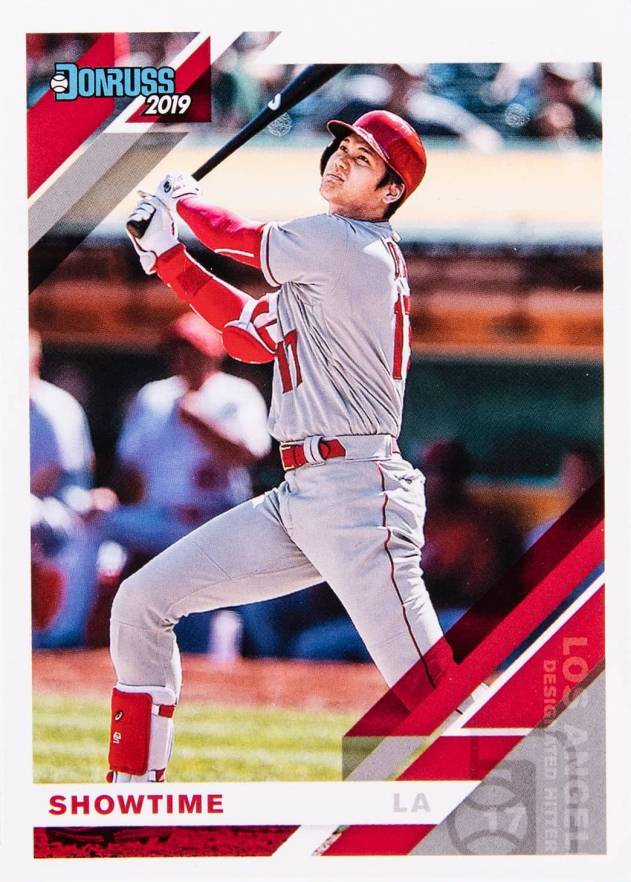 2019 Panini Donruss Shohei Ohtani #164 Baseball Card