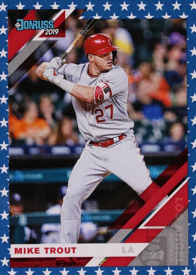 2019 Panini Donruss Mike Trout #170 Baseball Card