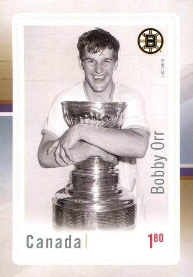 2017 Canada Post Canadian Hockey Legends Bobby Orr # Hockey Card