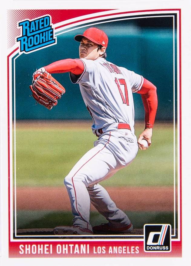 2018 Panini Donruss  Shohei Ohtani #281 Baseball Card