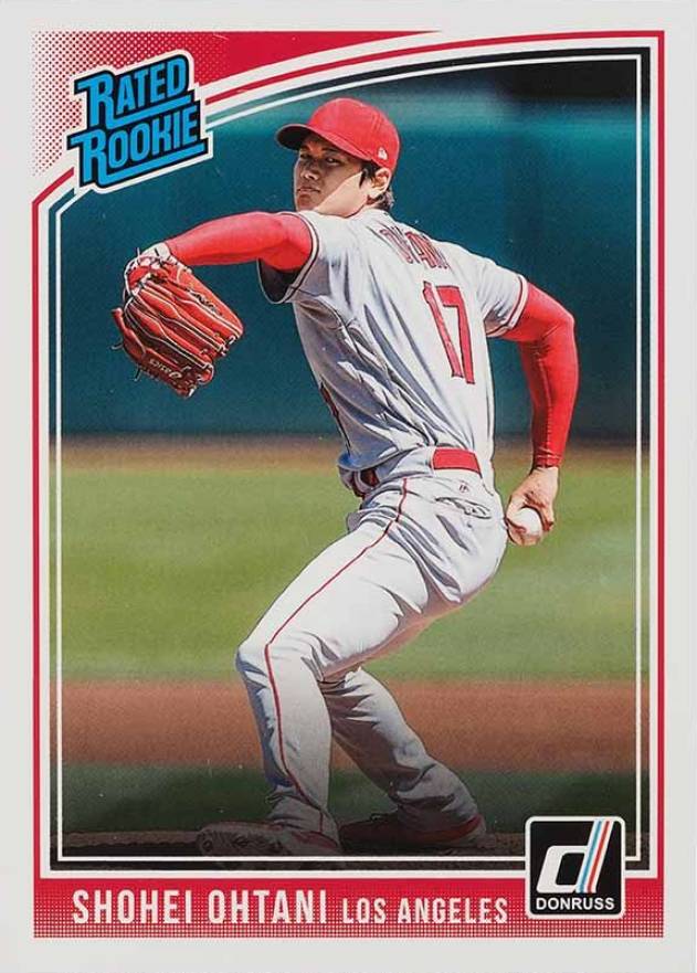 2018 Panini Donruss  Shohei Ohtani #281 Baseball Card