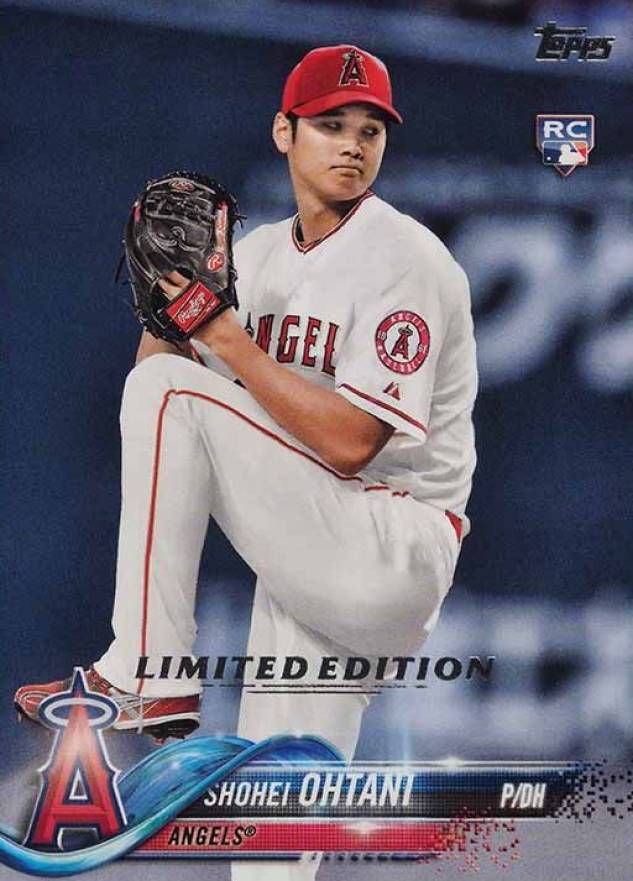 2018 Topps Limited Edition Shohei Ohtani #700 Baseball Card