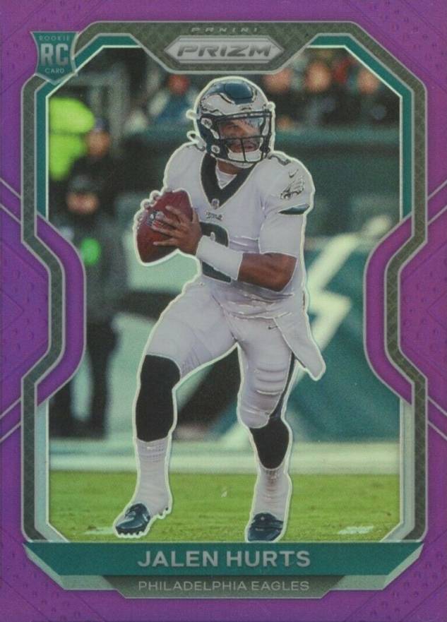 2020 Panini Prizm Jalen Hurts #343 Football Card