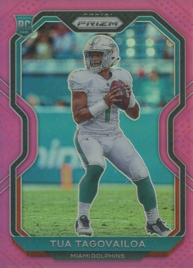 2020 Panini Prizm Tua Tagovailoa #339 Football Card