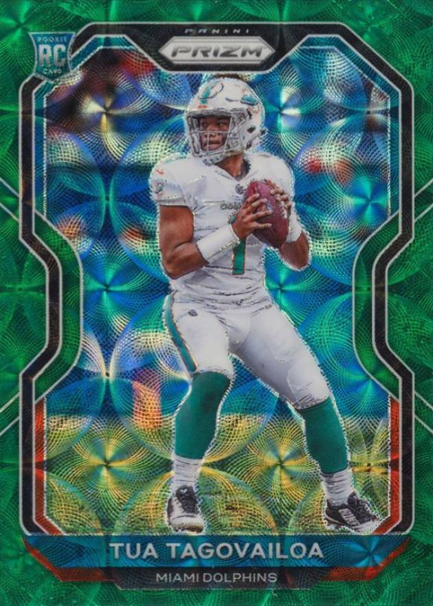 2020 Panini Prizm Tua Tagovailoa #339 Football Card