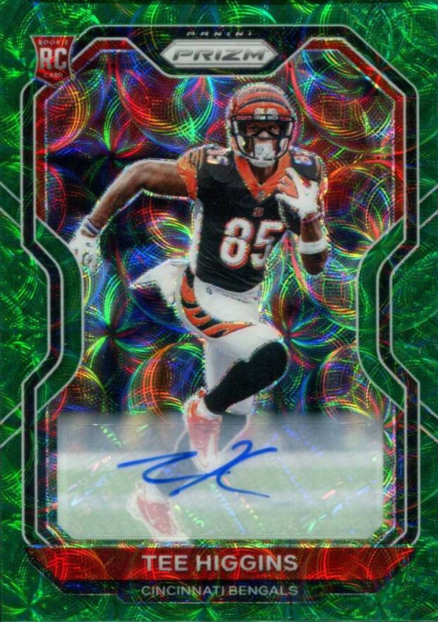 2020 Panini Prizm Tee Higgins #308 Football Card