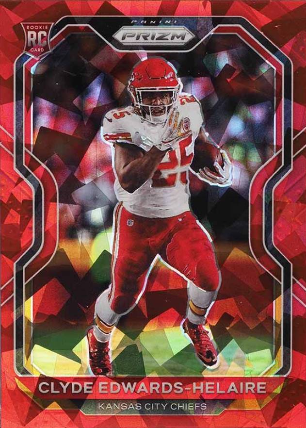 2020 Panini Prizm Clyde Edwards-Helaire #328 Football Card