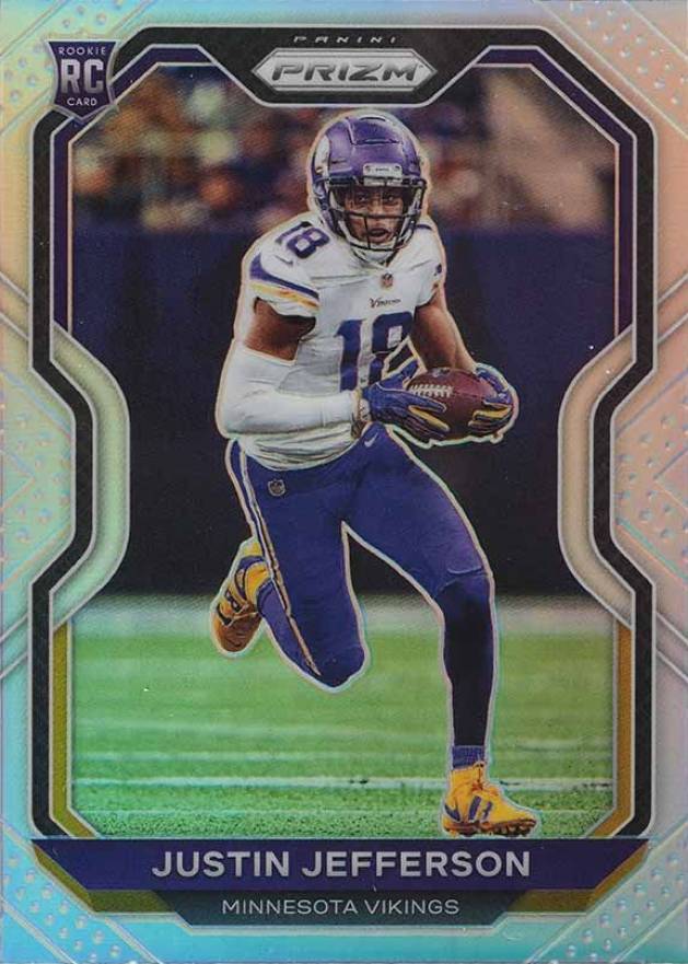 2020 Panini Prizm Justin Jefferson #398 Football Card