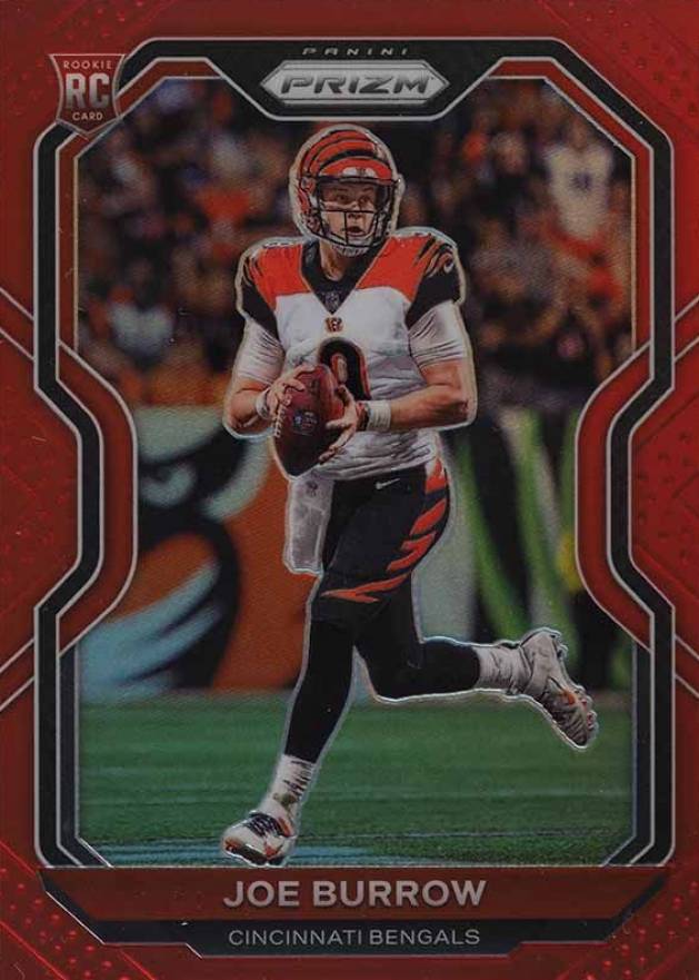 2020 Panini Prizm Joe Burrow #307 Football Card