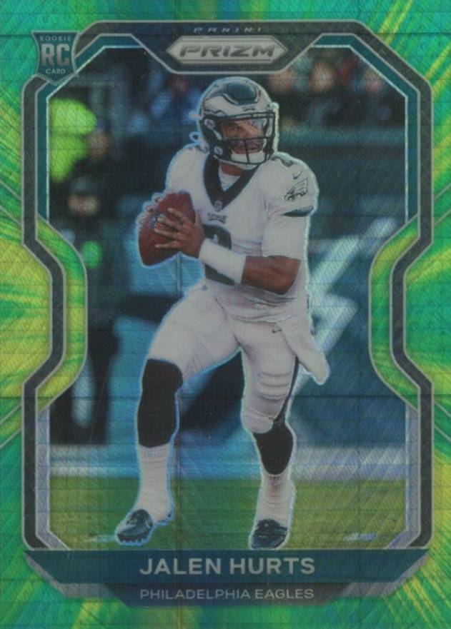 2020 Panini Prizm Jalen Hurts #343 Football Card