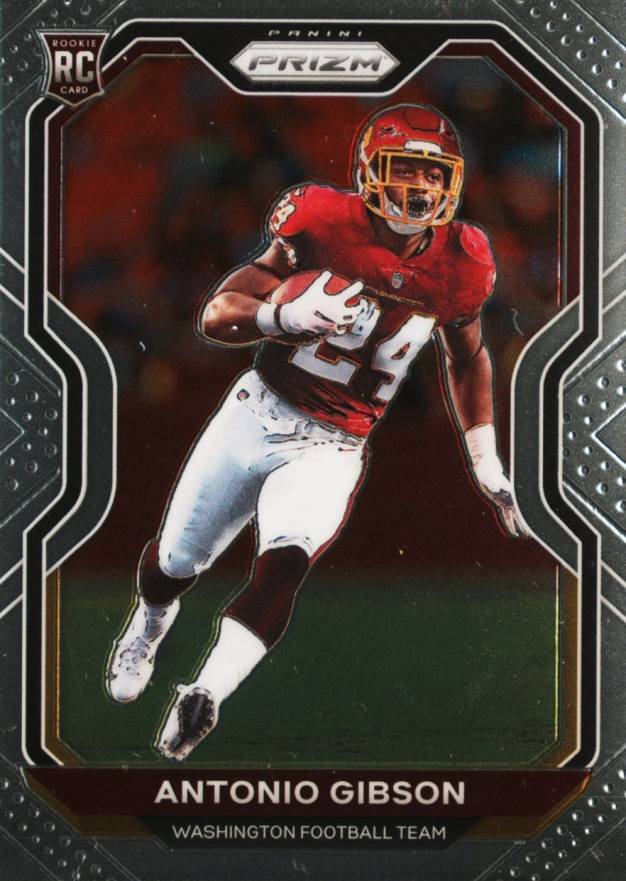 2020 Panini Prizm Antonio Gibson #384 Football Card