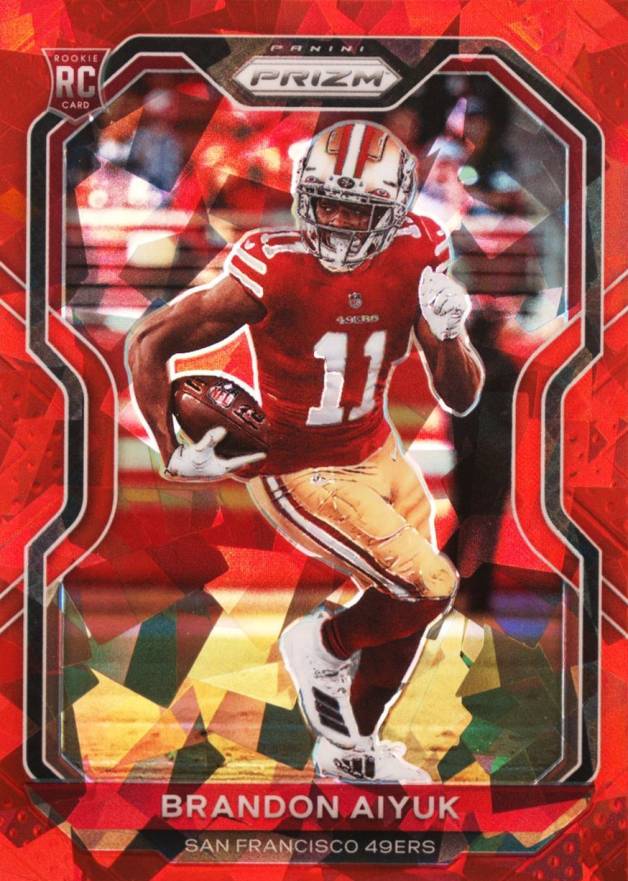 2020 Panini Prizm Brandon Aiyuk #301 Football Card