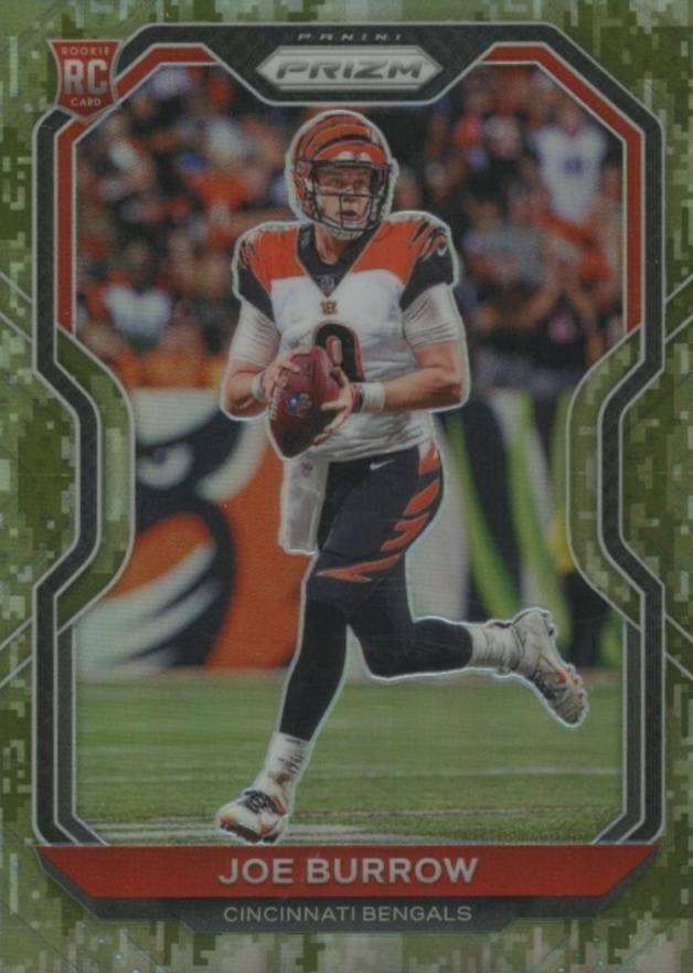 2020 Panini Prizm Joe Burrow #307 Football Card