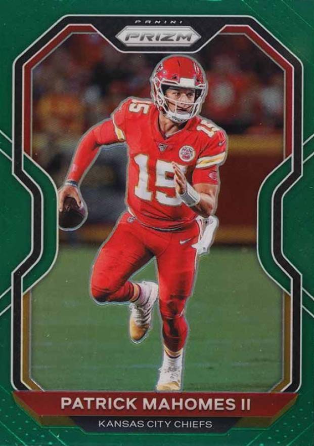 2020 Panini Prizm Patrick Mahomes II #124 Football Card