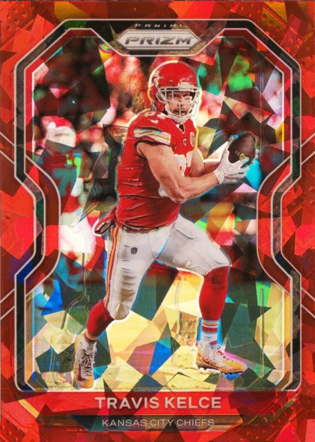 2020 Panini Prizm Travis Kelce #122 Football Card