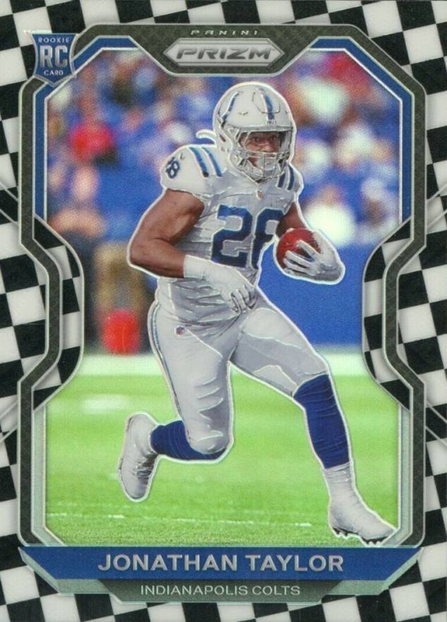 2020 Panini Prizm Jonathan Taylor #332 Football Card