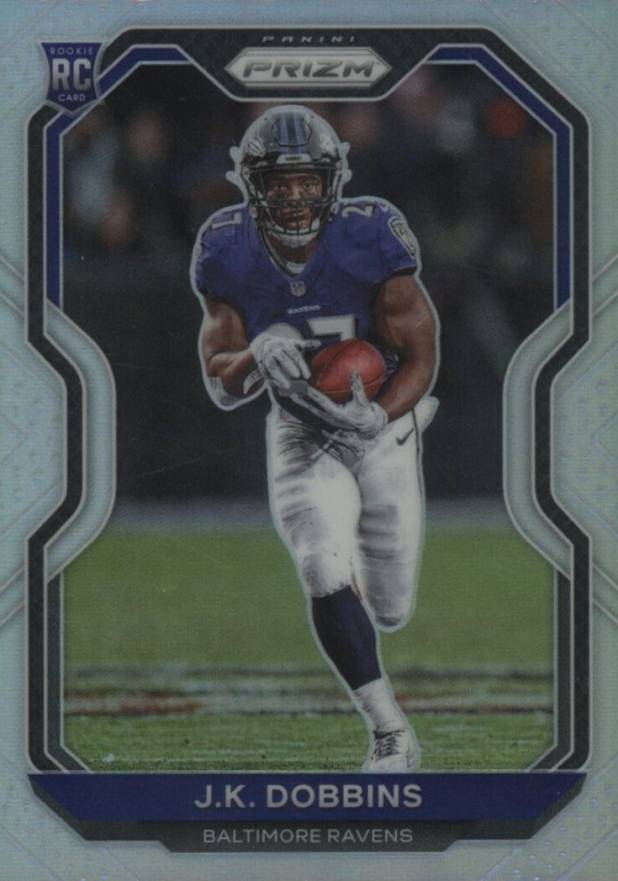 2020 Panini Prizm J.K. Dobbins #379 Football Card