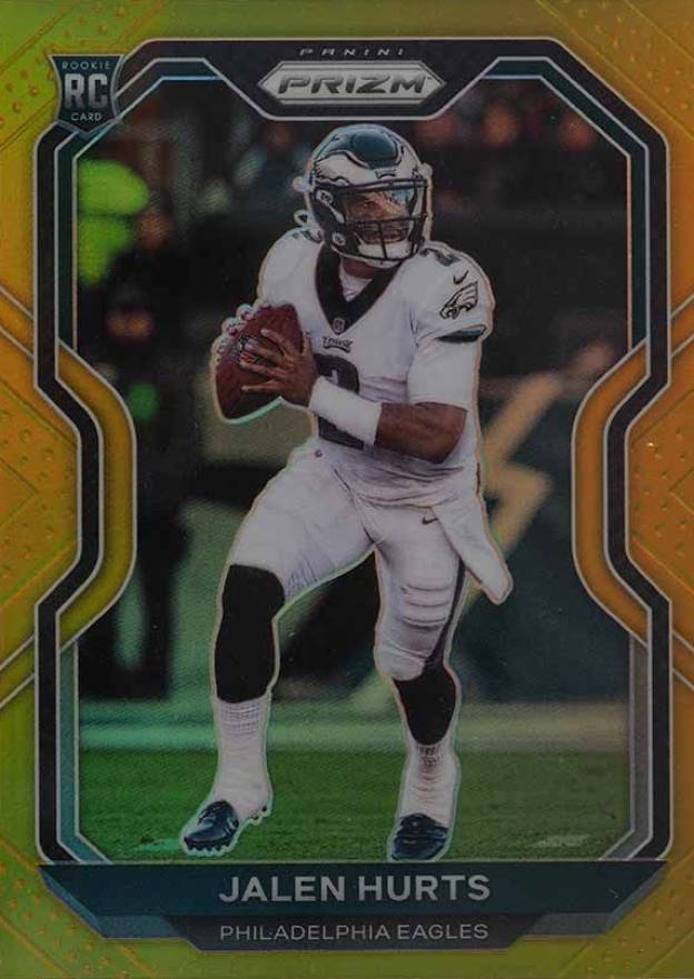 2020 Panini Prizm Jalen Hurts #343 Football Card