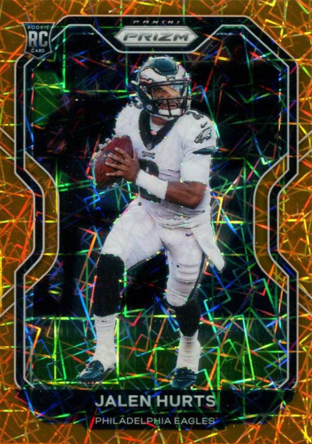 2020 Panini Prizm Jalen Hurts #343 Football Card