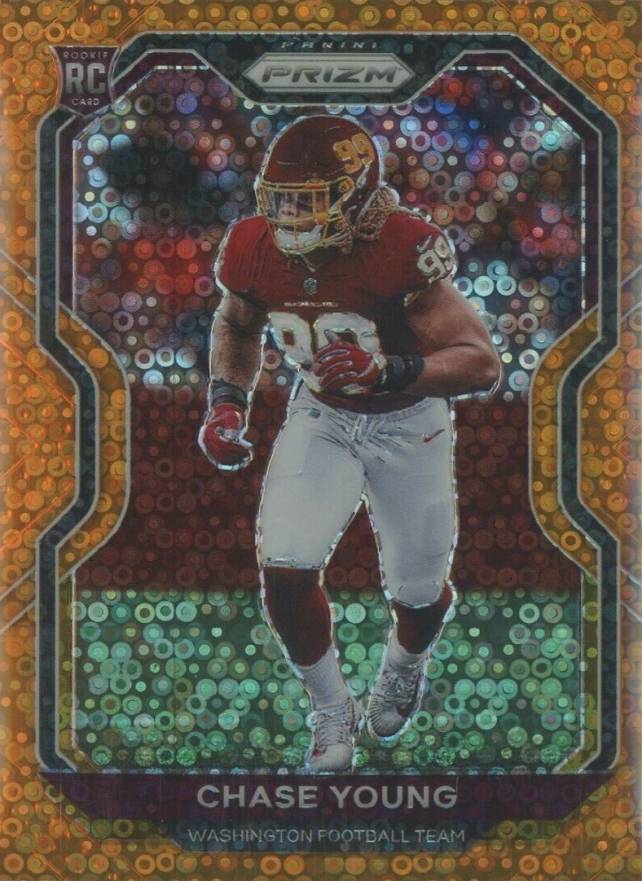 2020 Panini Prizm Chase Young #383 Football Card