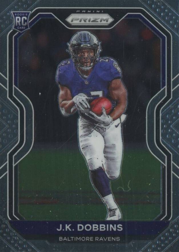 2020 Panini Prizm J.K. Dobbins #379 Football Card