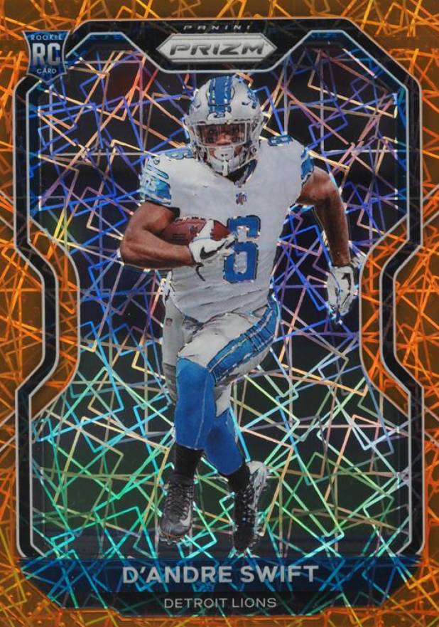 2020 Panini Prizm D'Andre Swift #358 Football Card