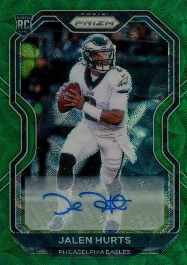 2020 Panini Prizm Jalen Hurts #343 Football Card